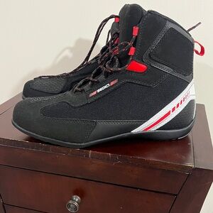 Sedici Black and Red Men's Athletic Shoes